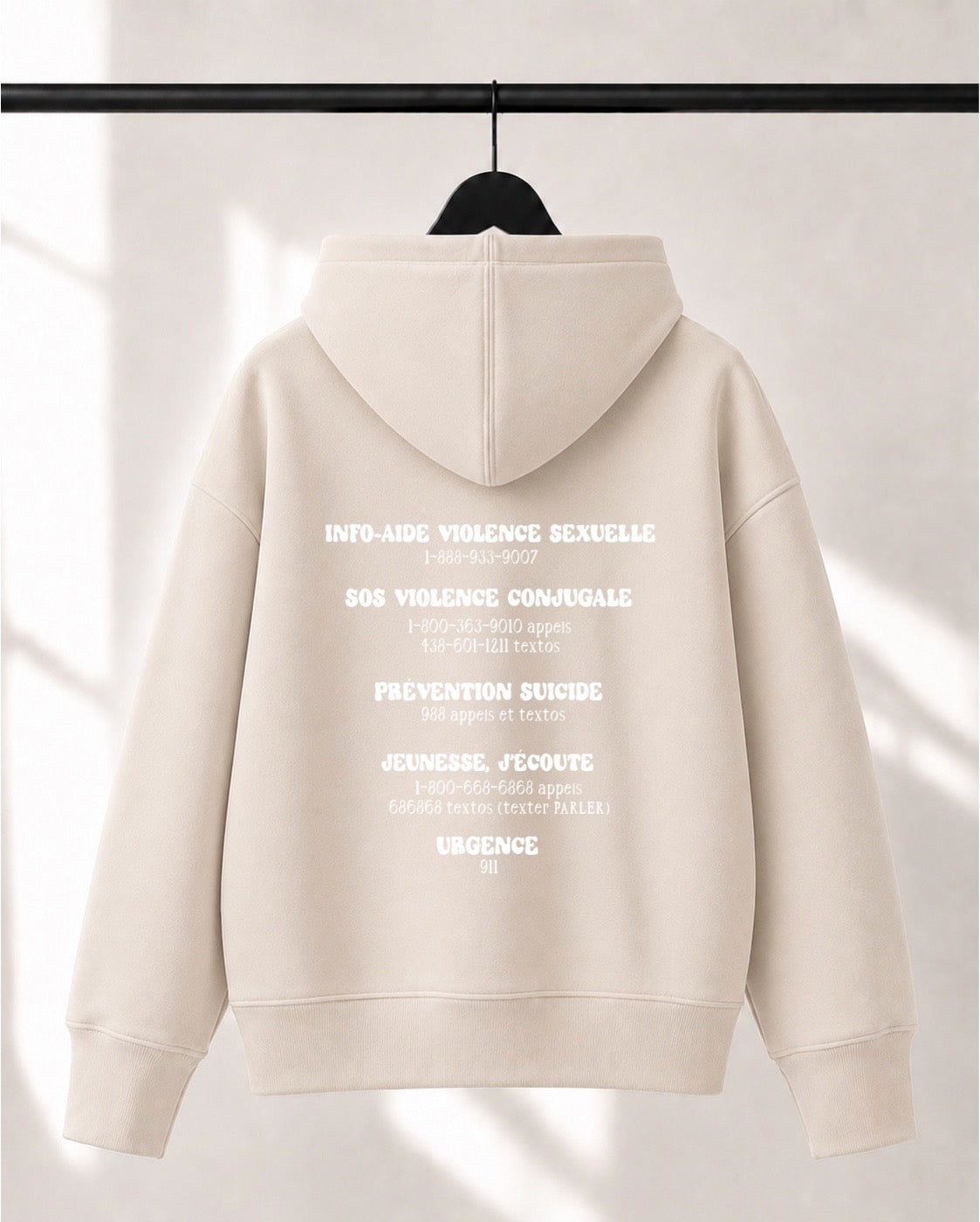 Hoodie Lusso unisexe «You matter»