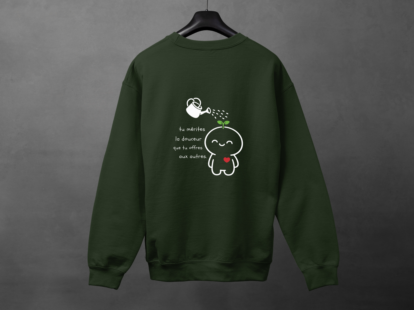 Crewneck unisexe «Douceur»