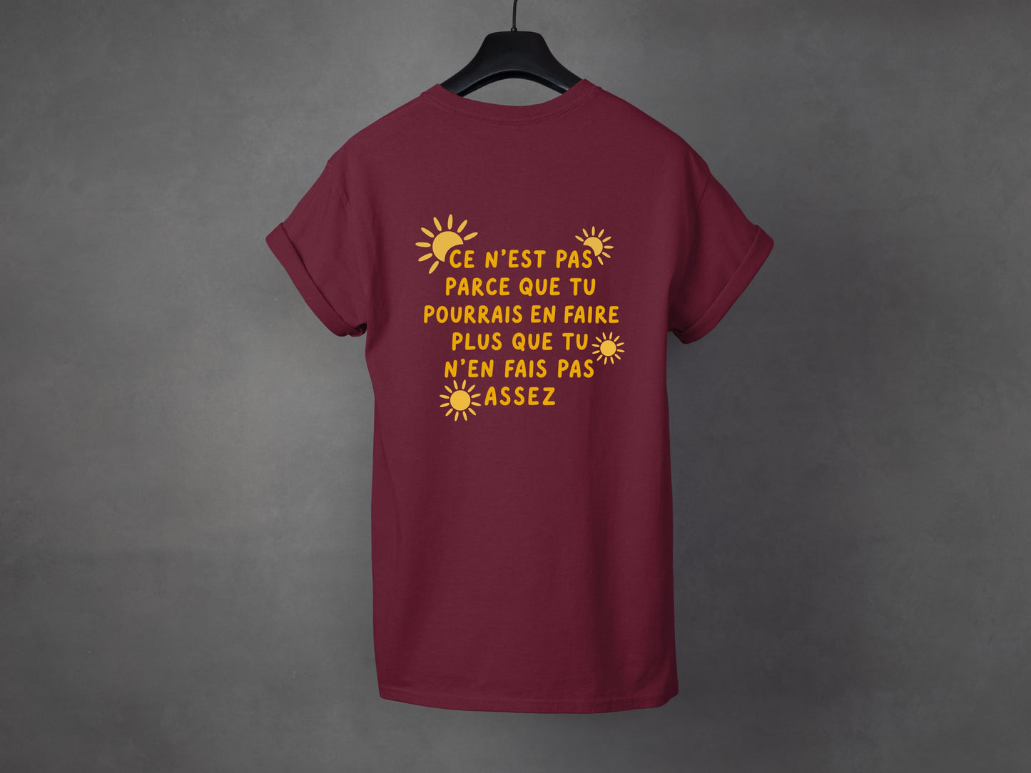T-shirt unisexe «Suffisant»