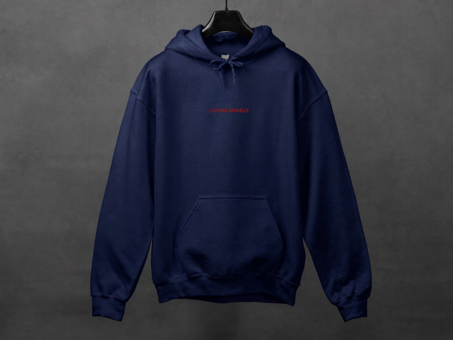 Hoodie unisexe «Loving myself to the core»