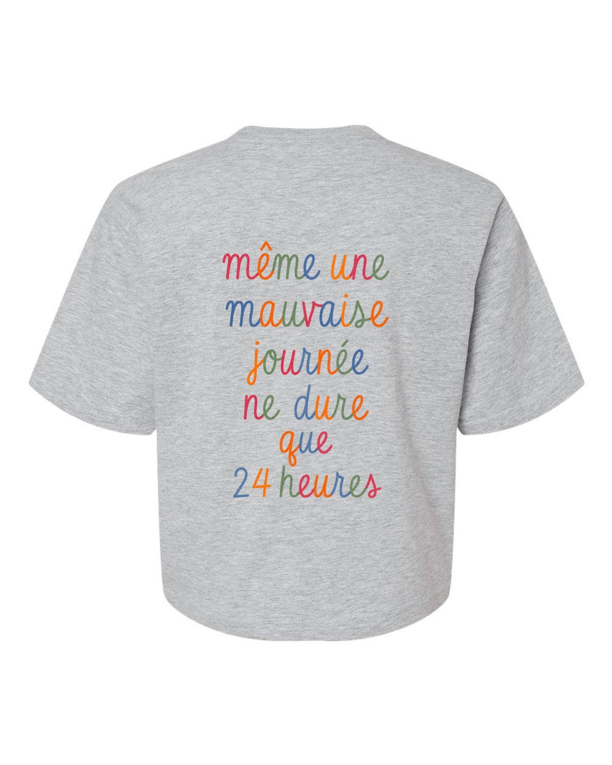 T-shirt court «24 heures»