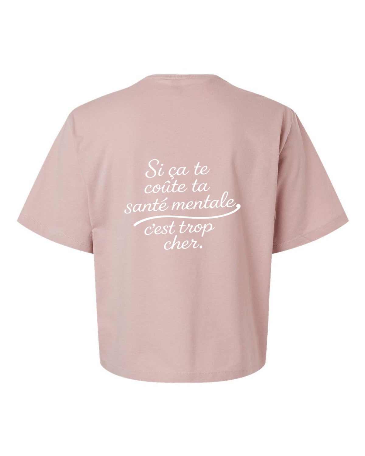 T-shirt court «Santé mentale»