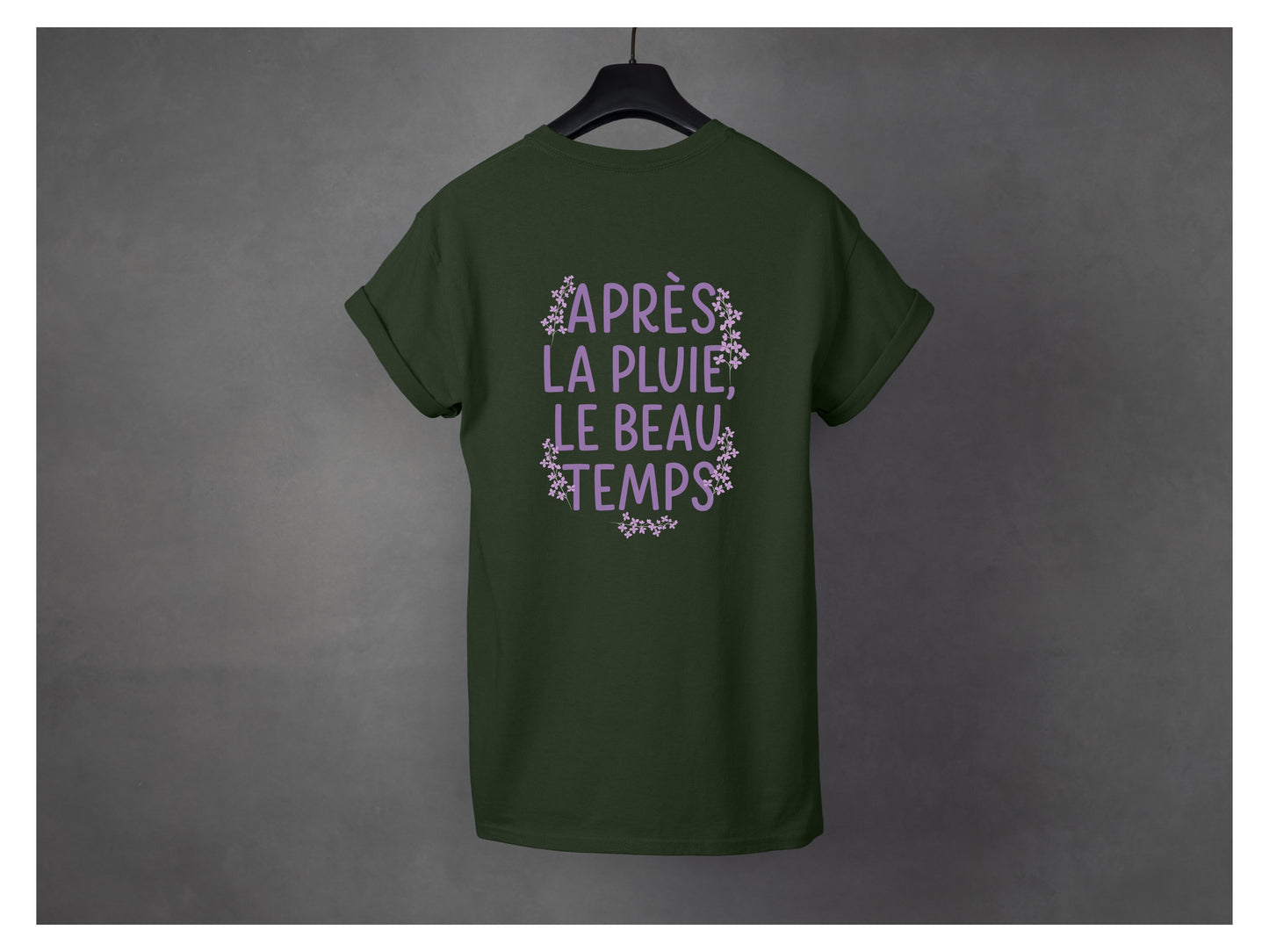 T-shirt unisexe «Après la pluie, le beau temps»