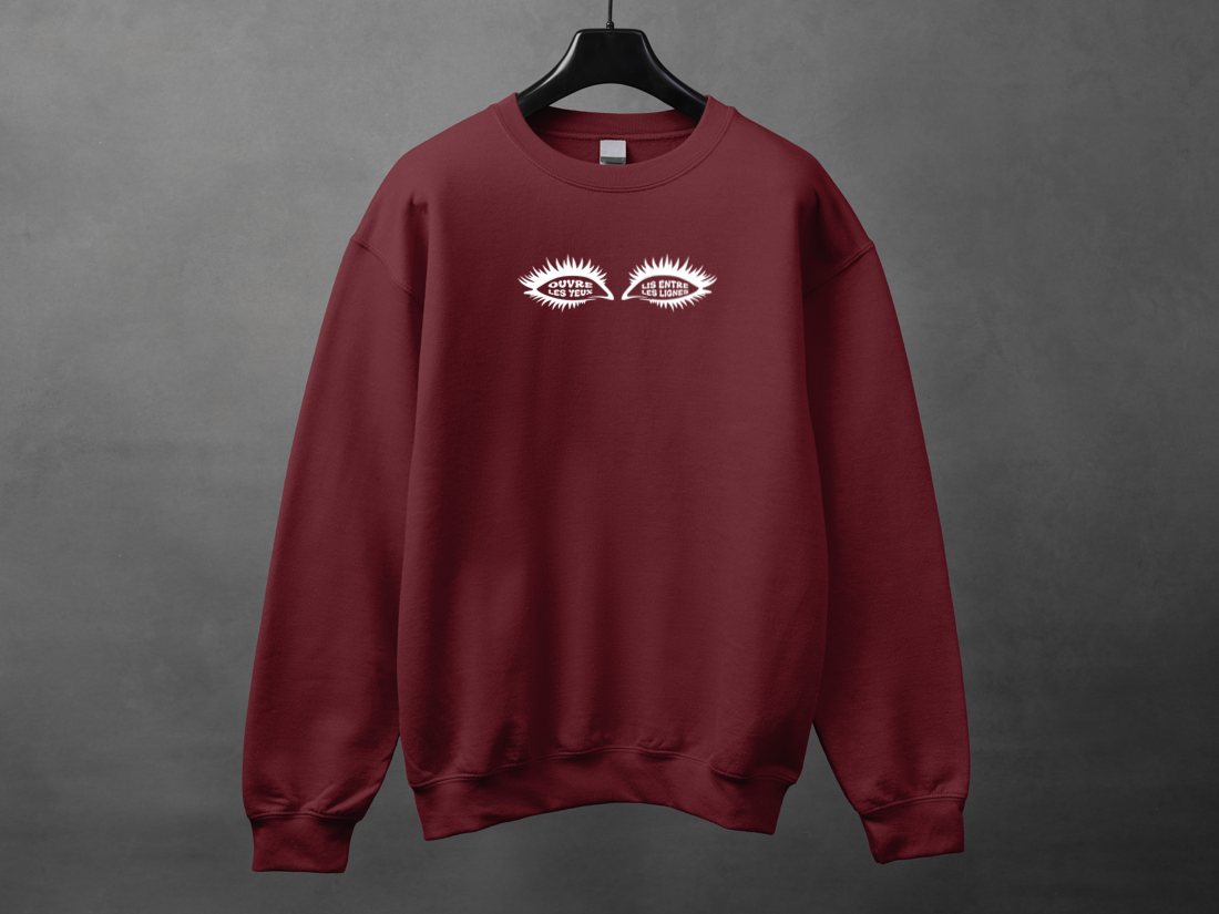 Crewneck unisexe «Non, c'est non»