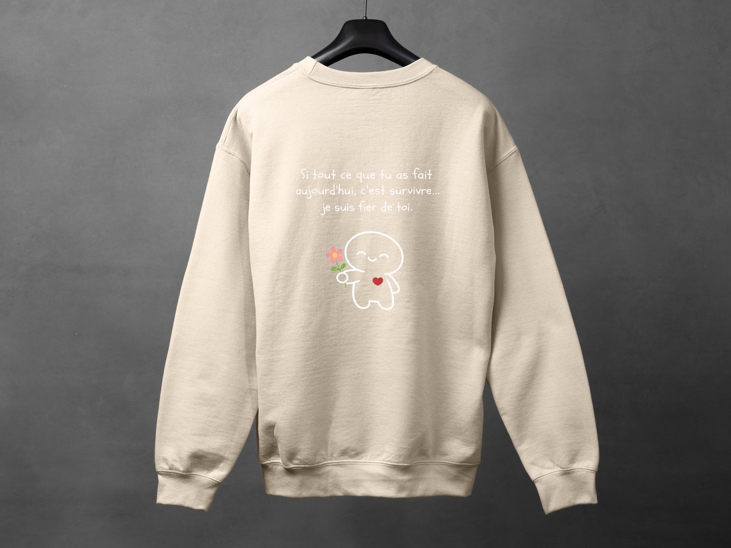 Crewneck unisexe «aujourd'hui»