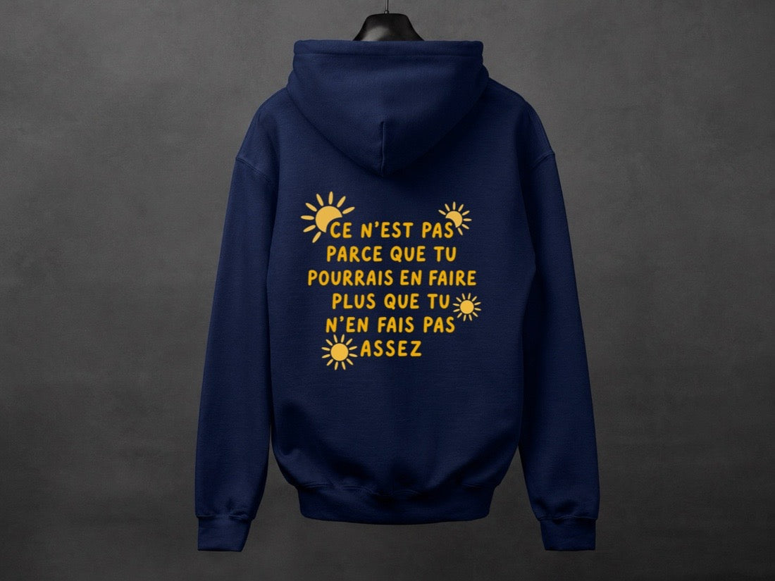 Hoodie unisexe «Suffisant»