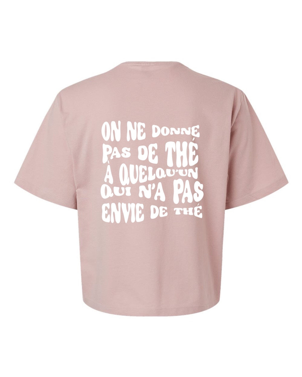 T-shirt court « Consen-thé-ment »