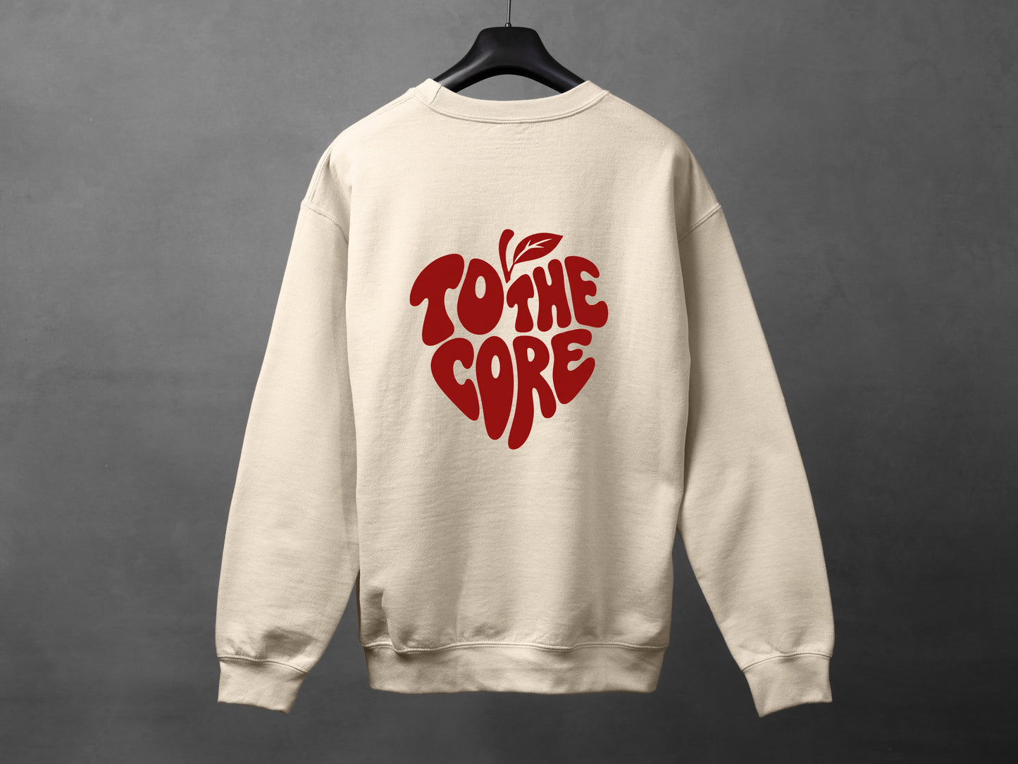 Crewneck unisexe «Loving myself to the core»