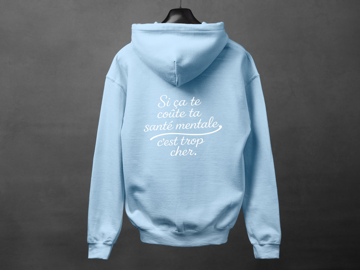 Hoodie unisexe «Santé mentale»-limitée