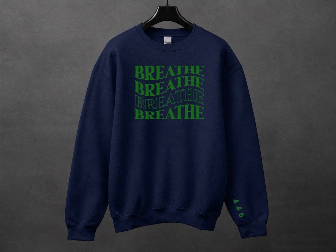 Crewneck unisexe «Breathe»