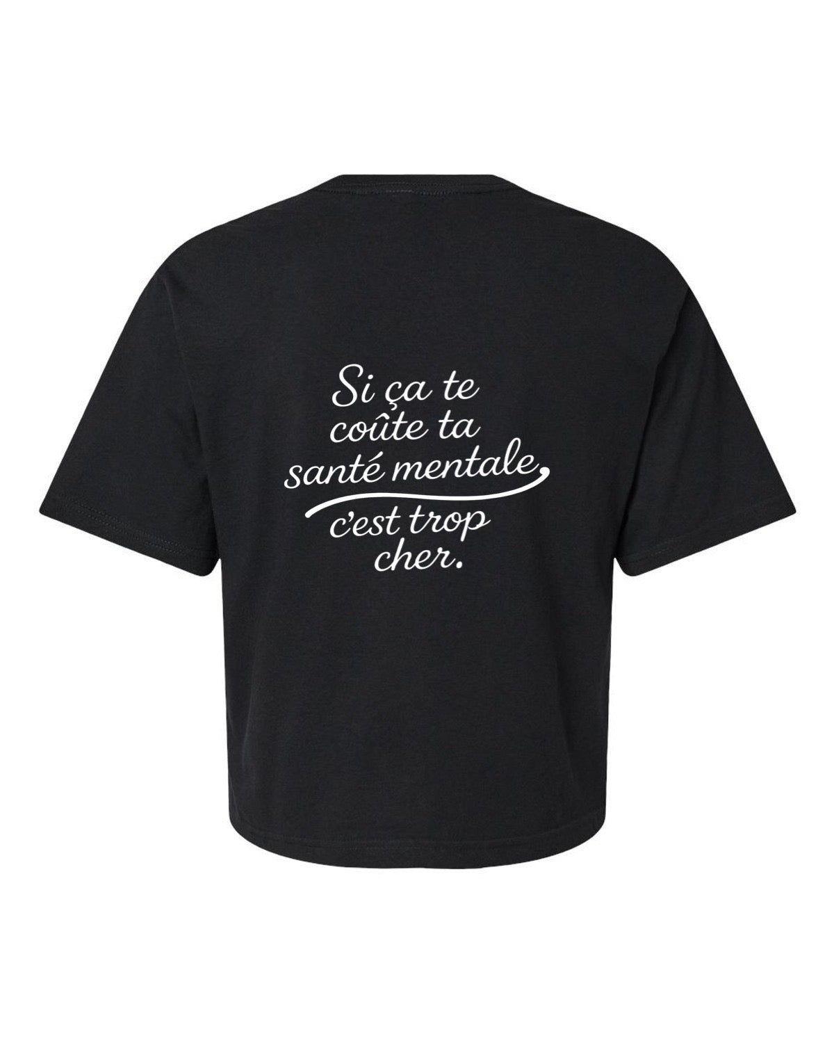 T-shirt court «Santé mentale»
