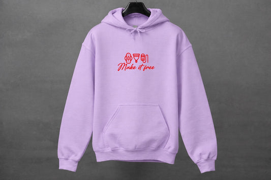 Hoodie unisexe «Make it free» - Printemps