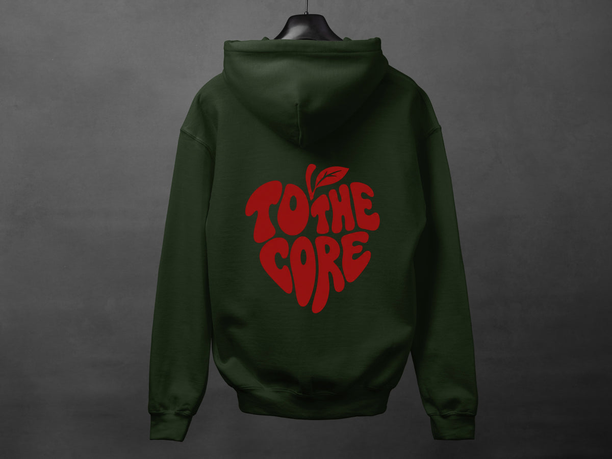 Hoodie unisexe «Loving myself to the core»