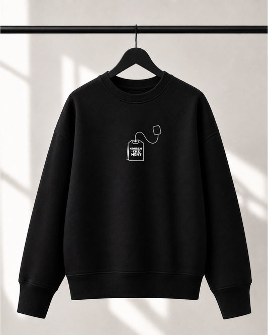 Crewneck Lusso unisexe «Consen-thé-ment»