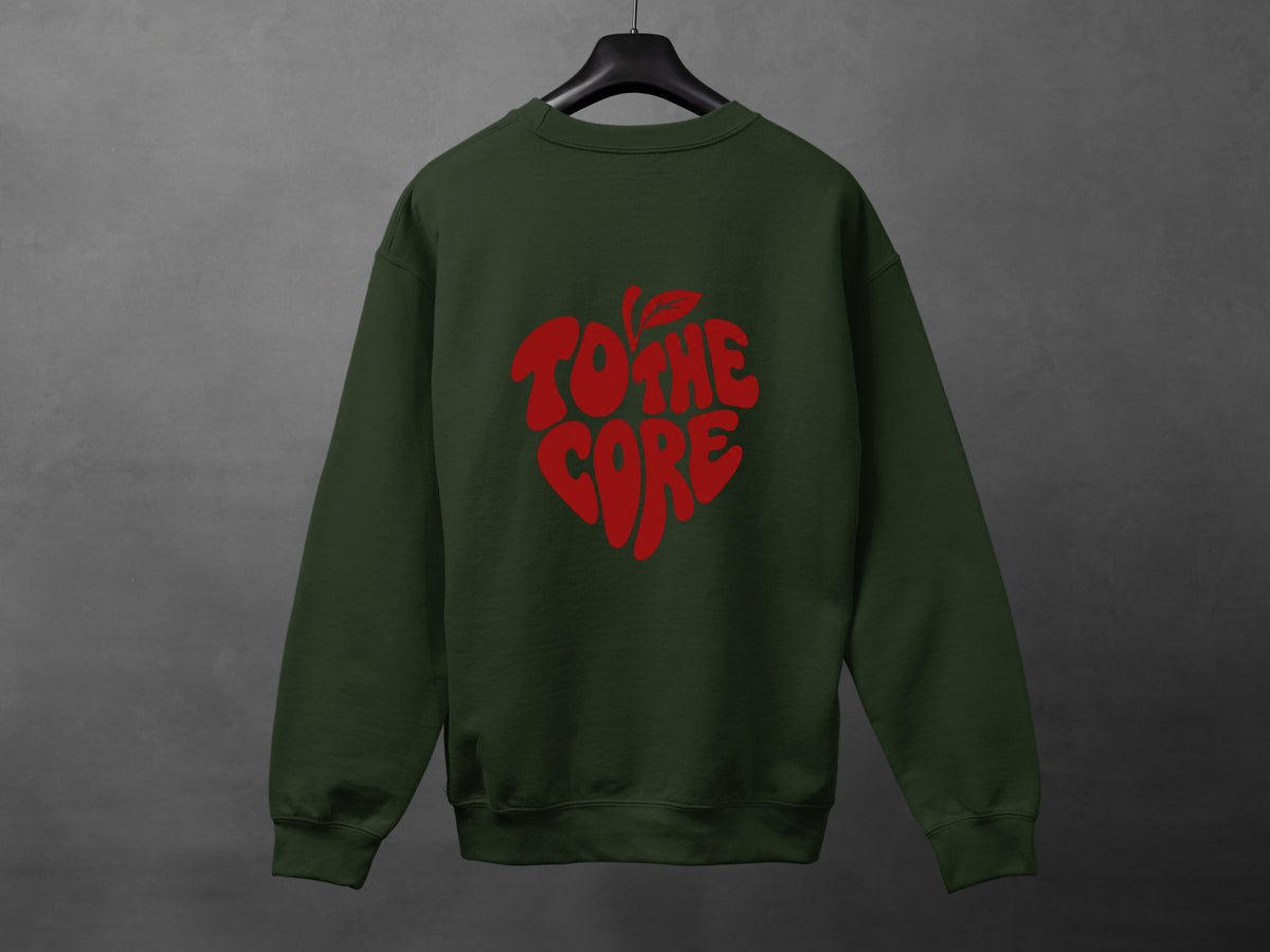Crewneck unisexe «Loving myself to the core»