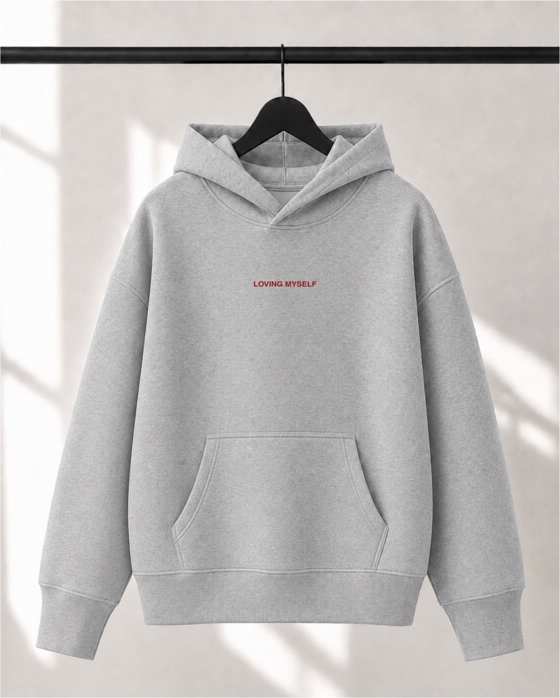 Hoodie Lusso unisexe «Loving myself to the core»