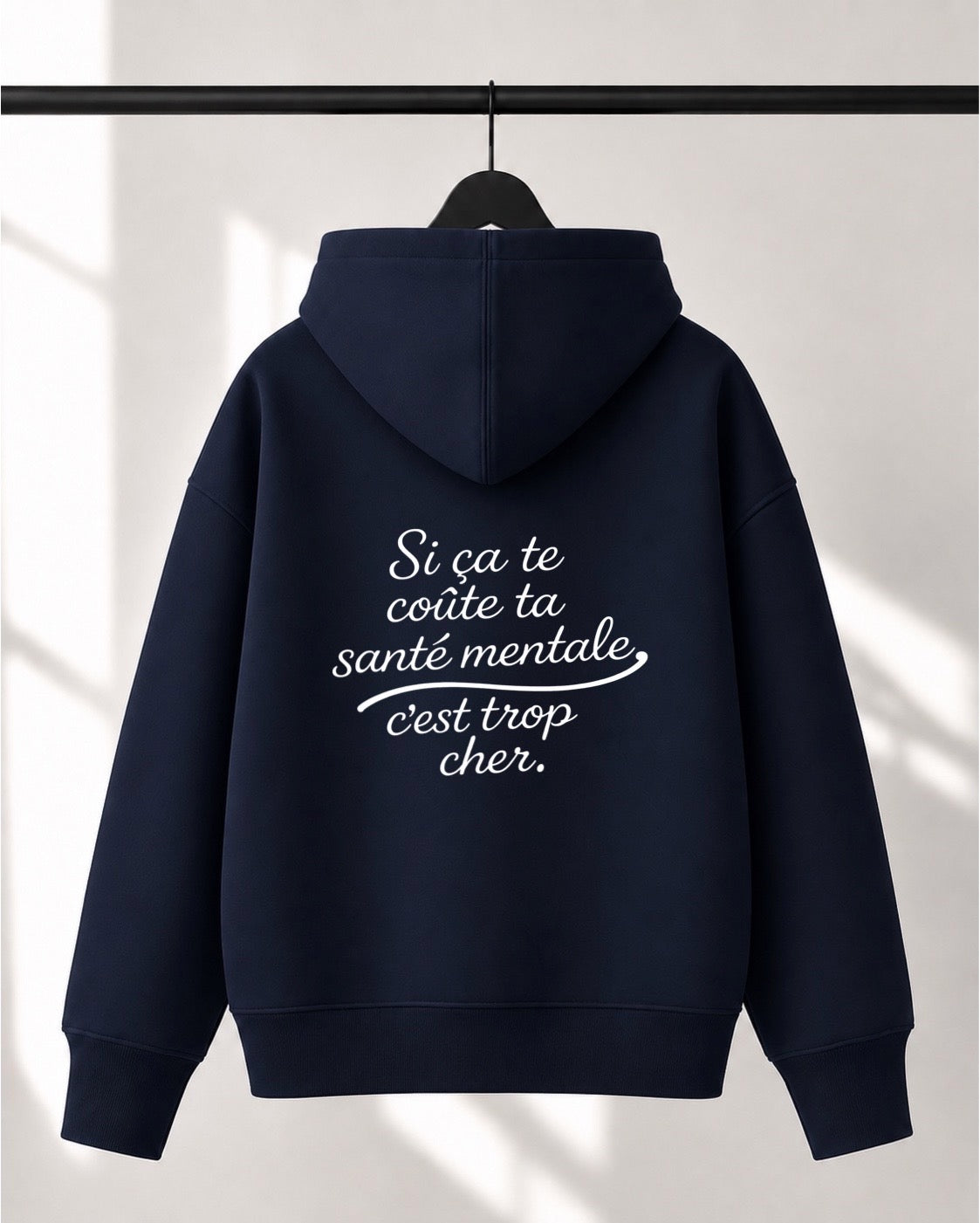 Hoodie Lusso unisexe «Santé mentale»