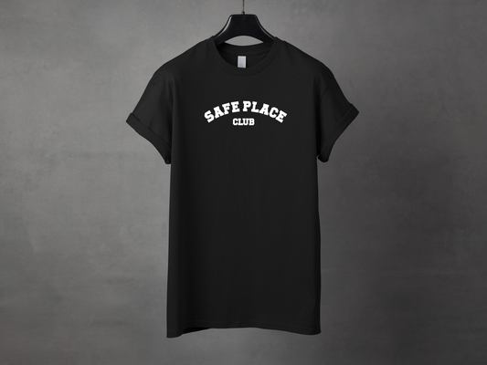 T-shirt unisexe «Safe place club»