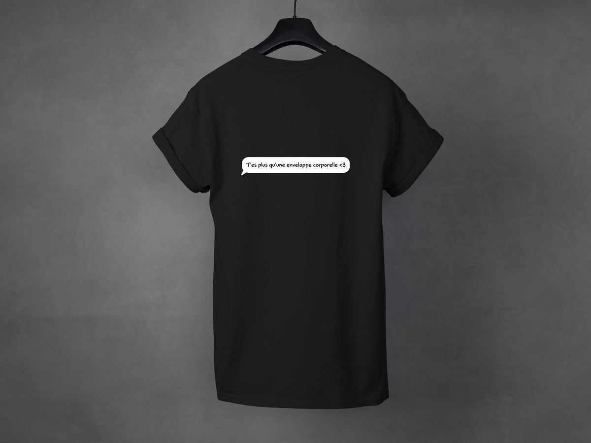 T-shirt unisexe «Texto du cœur»