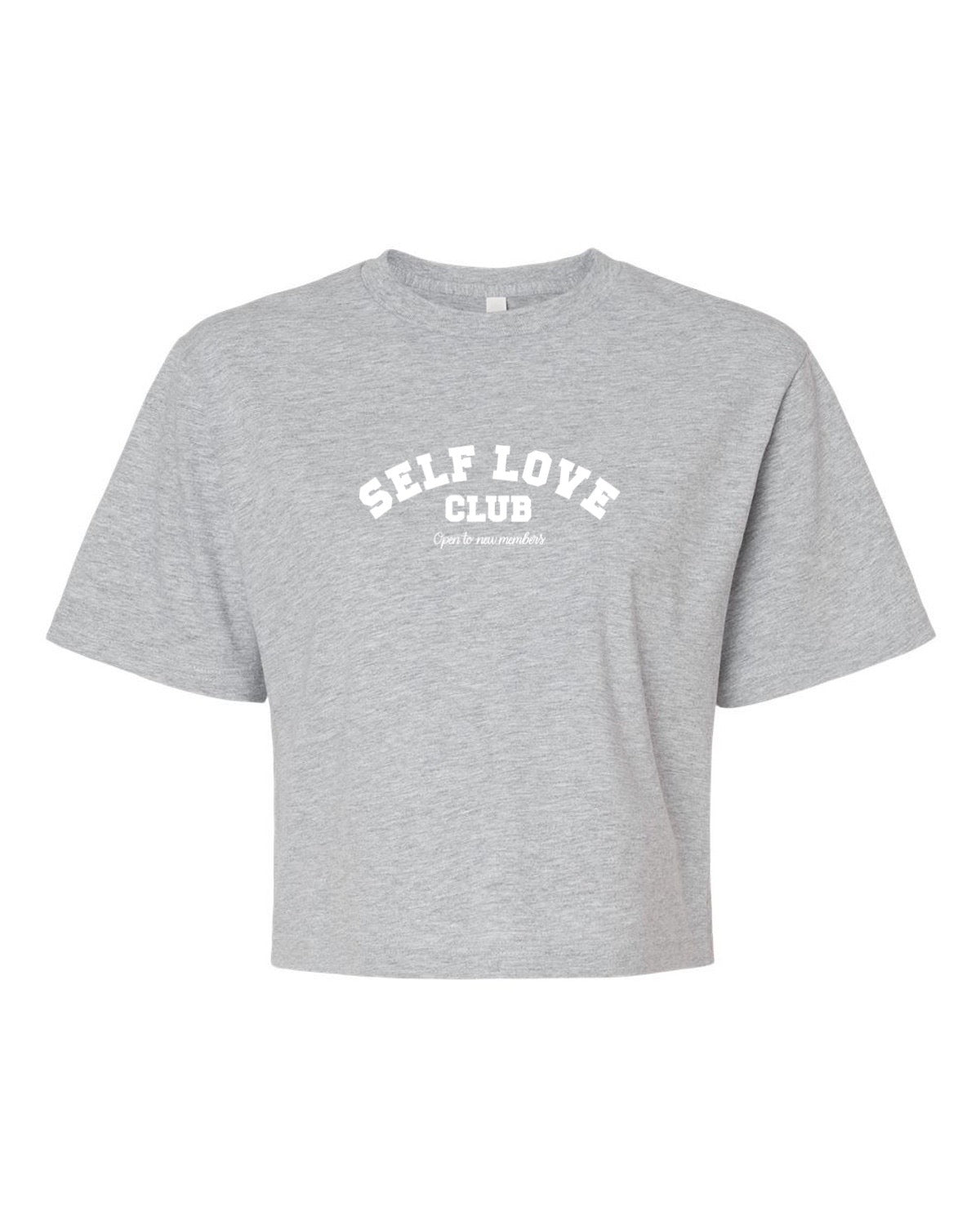T-shirt court « Self love club »