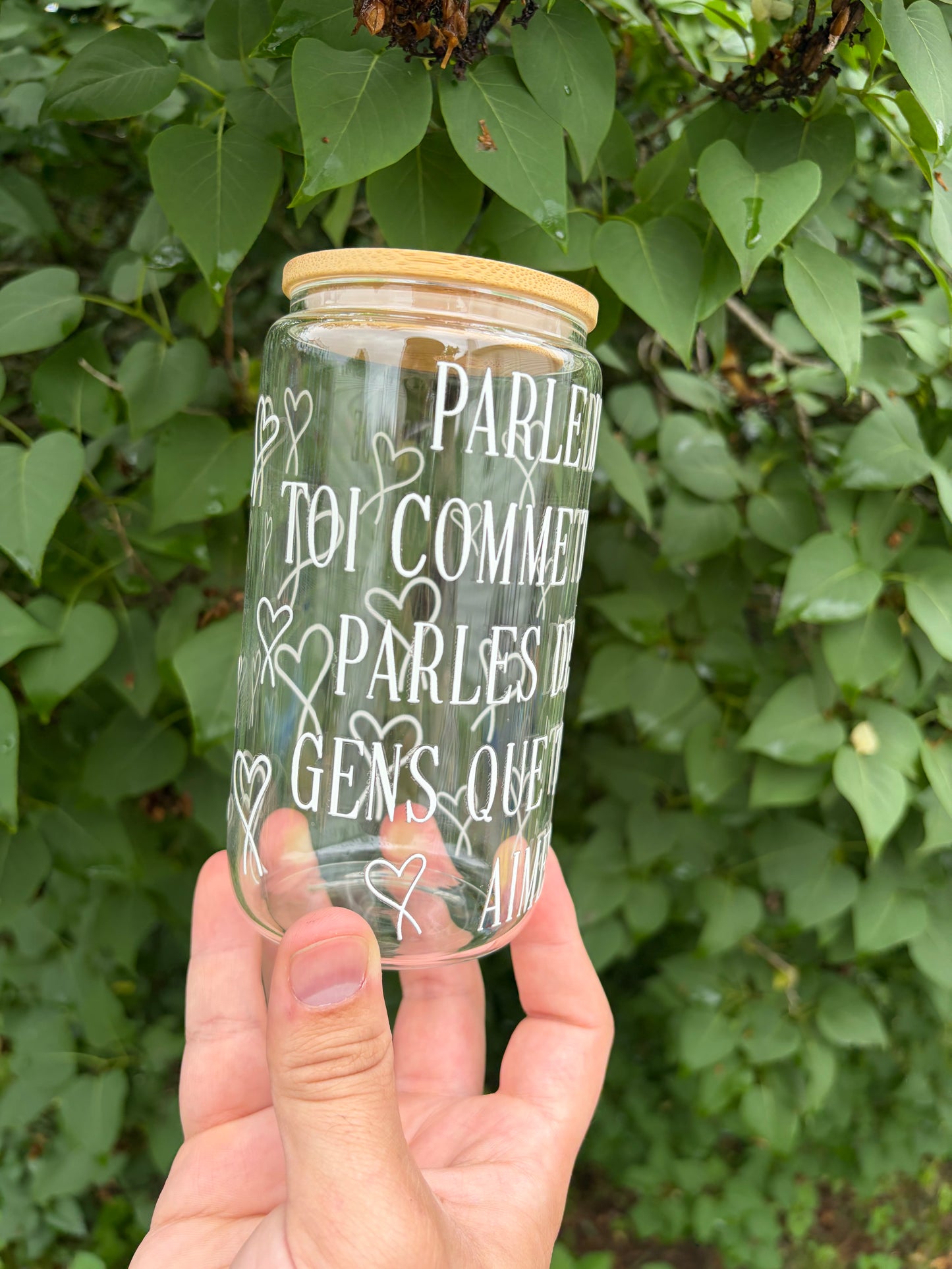 Tasse « everything » Parle de toi avec amour