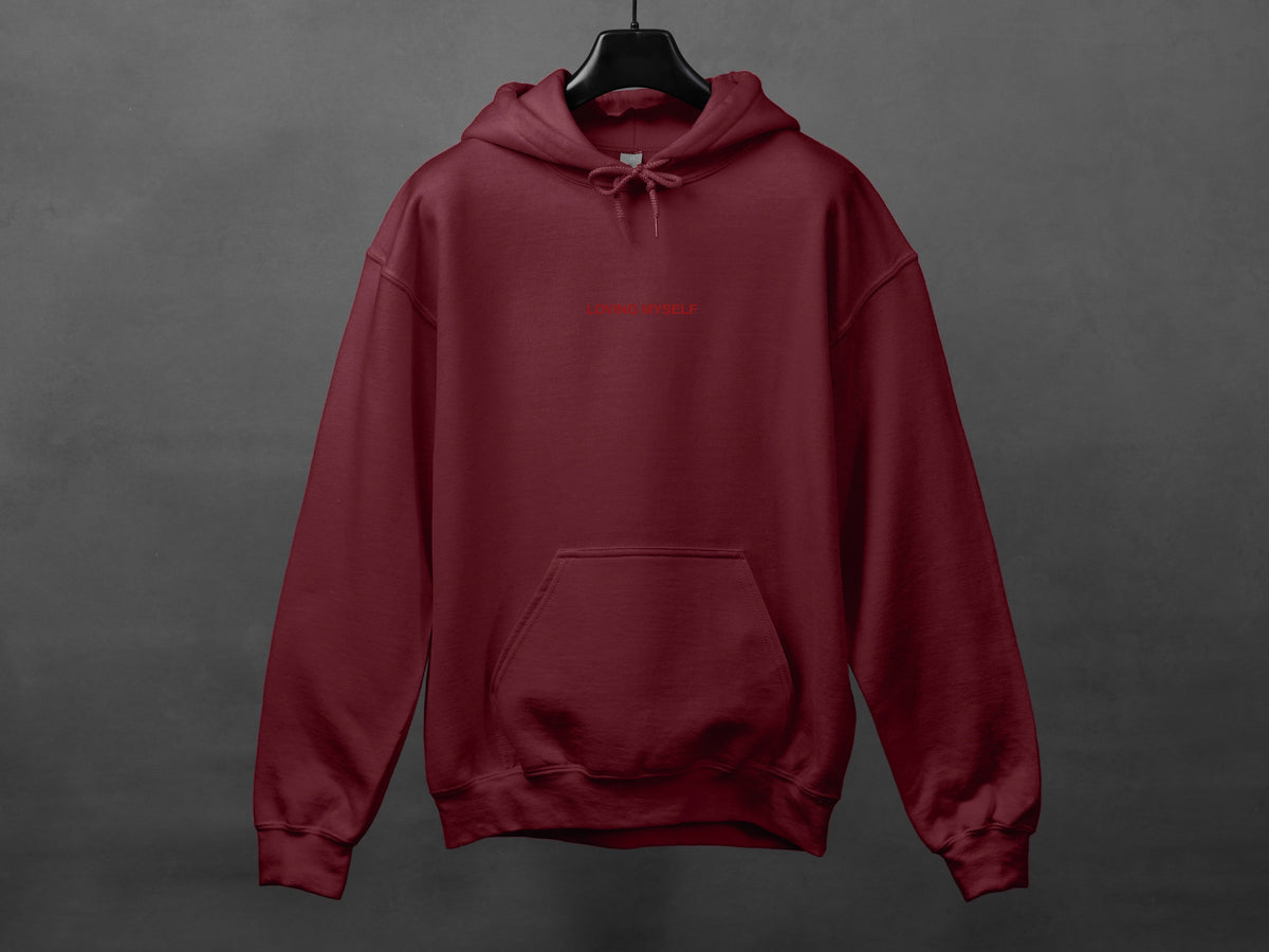 Hoodie unisexe «Loving myself to the core»