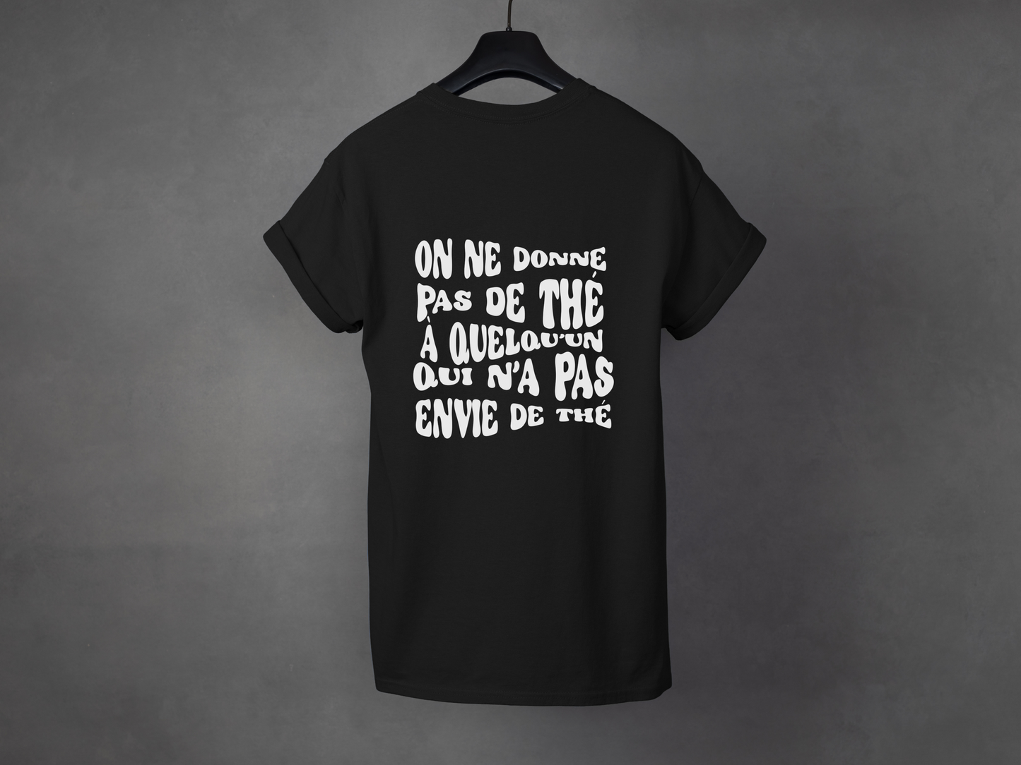 T-shirt unisexe «Consen-thé-ment»