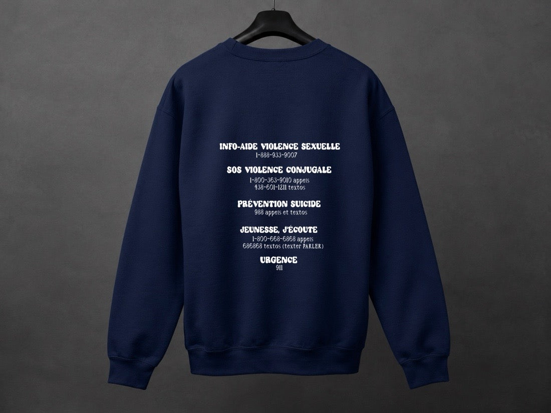 Crewneck unisexe «You matter»