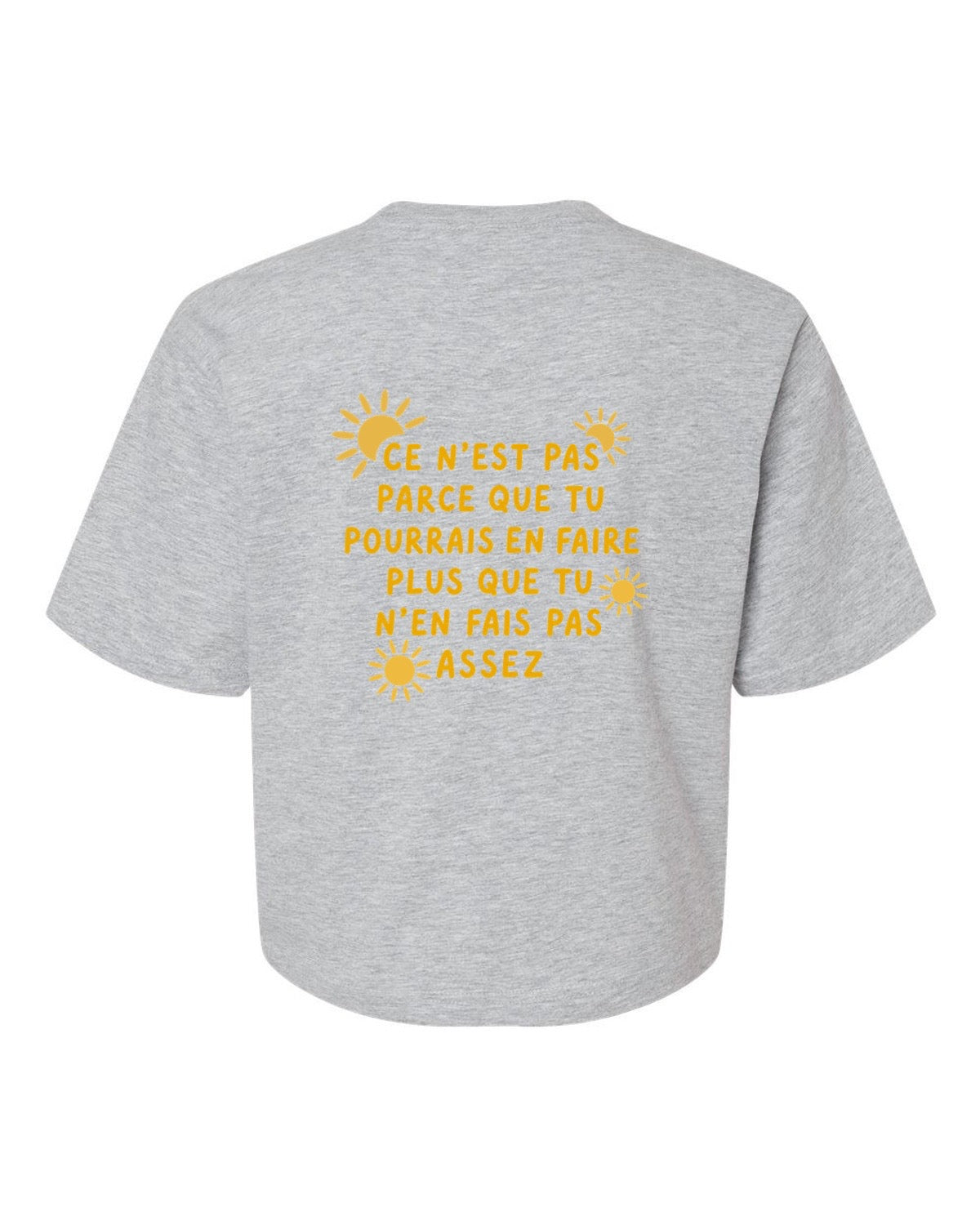 T-shirt court «Suffisant»