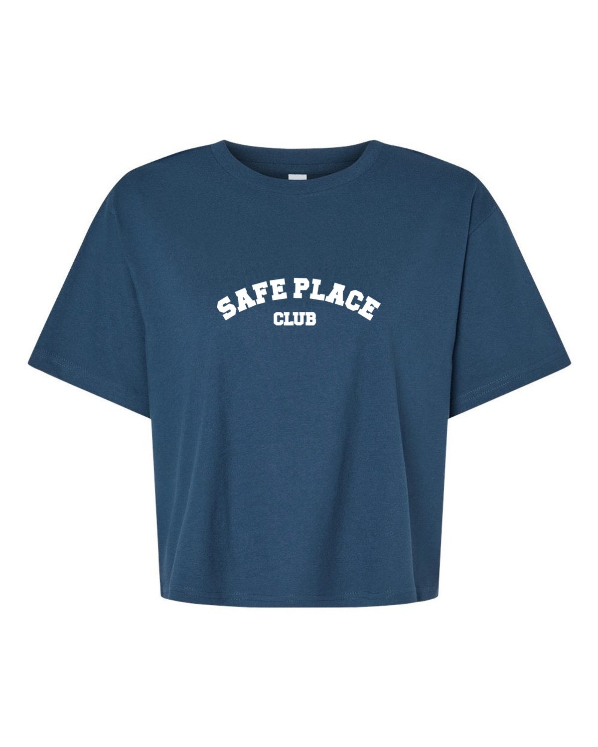T-shirt court « Safe place club »