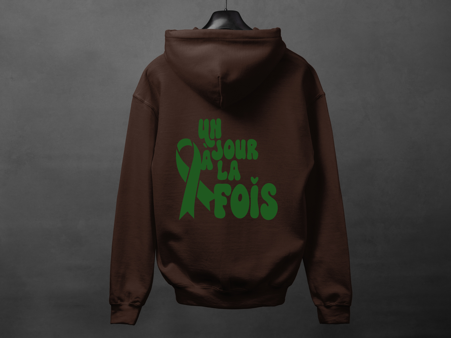 Hoodie unisexe «Un jour à la fois»