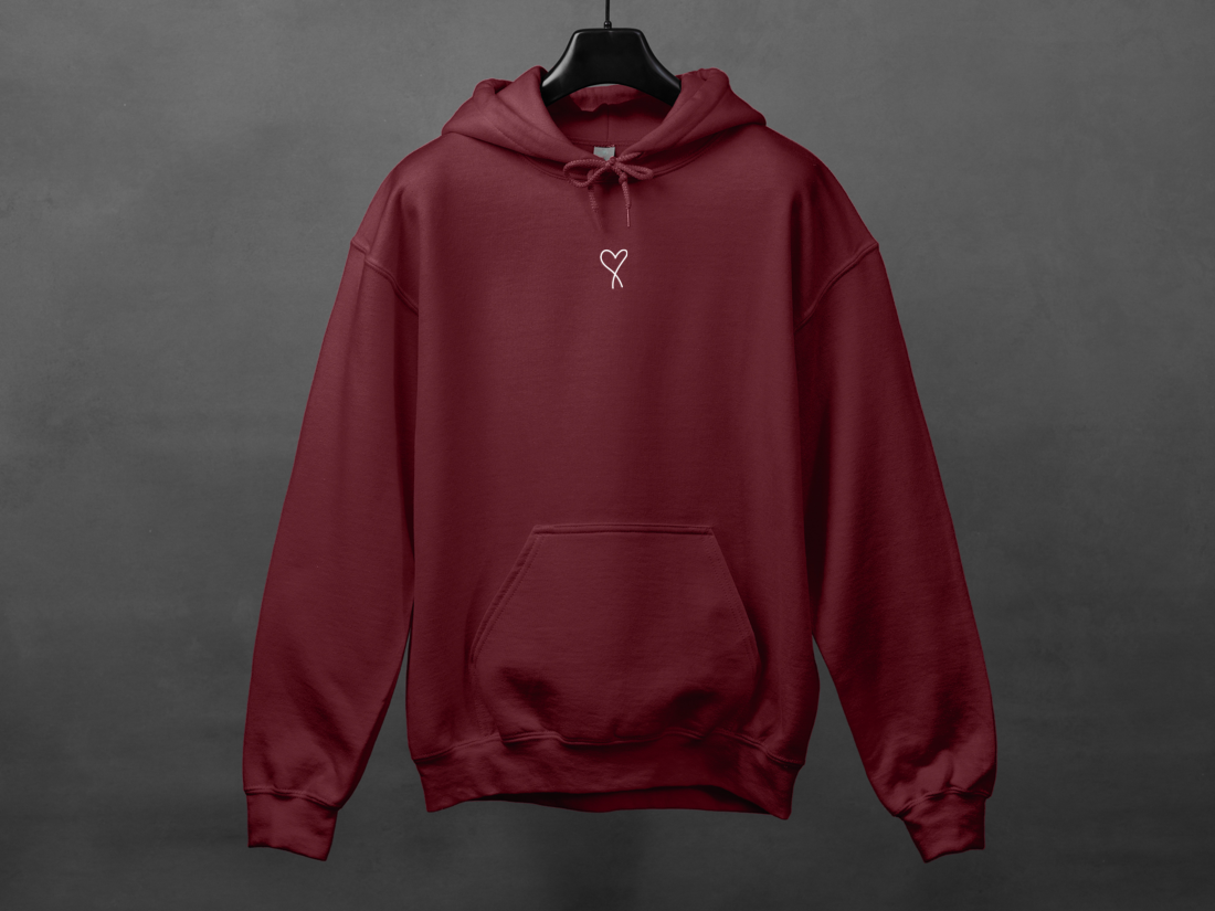 Hoodie unisexe «Parle de toi avec amour»