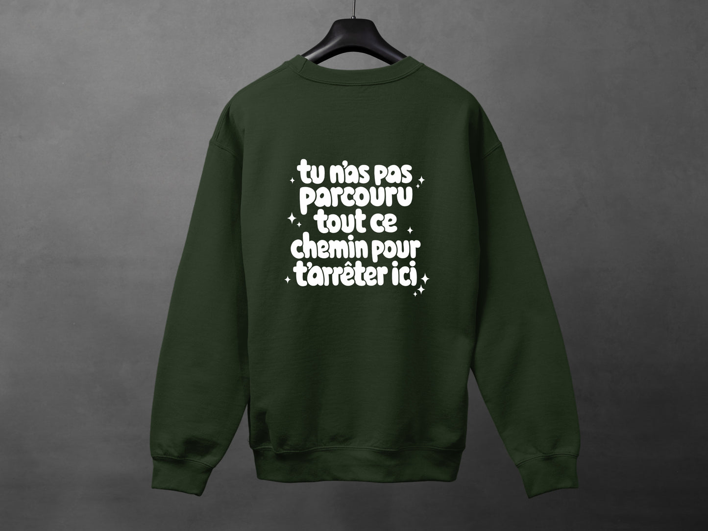 Crewneck unisexe «Chemin»
