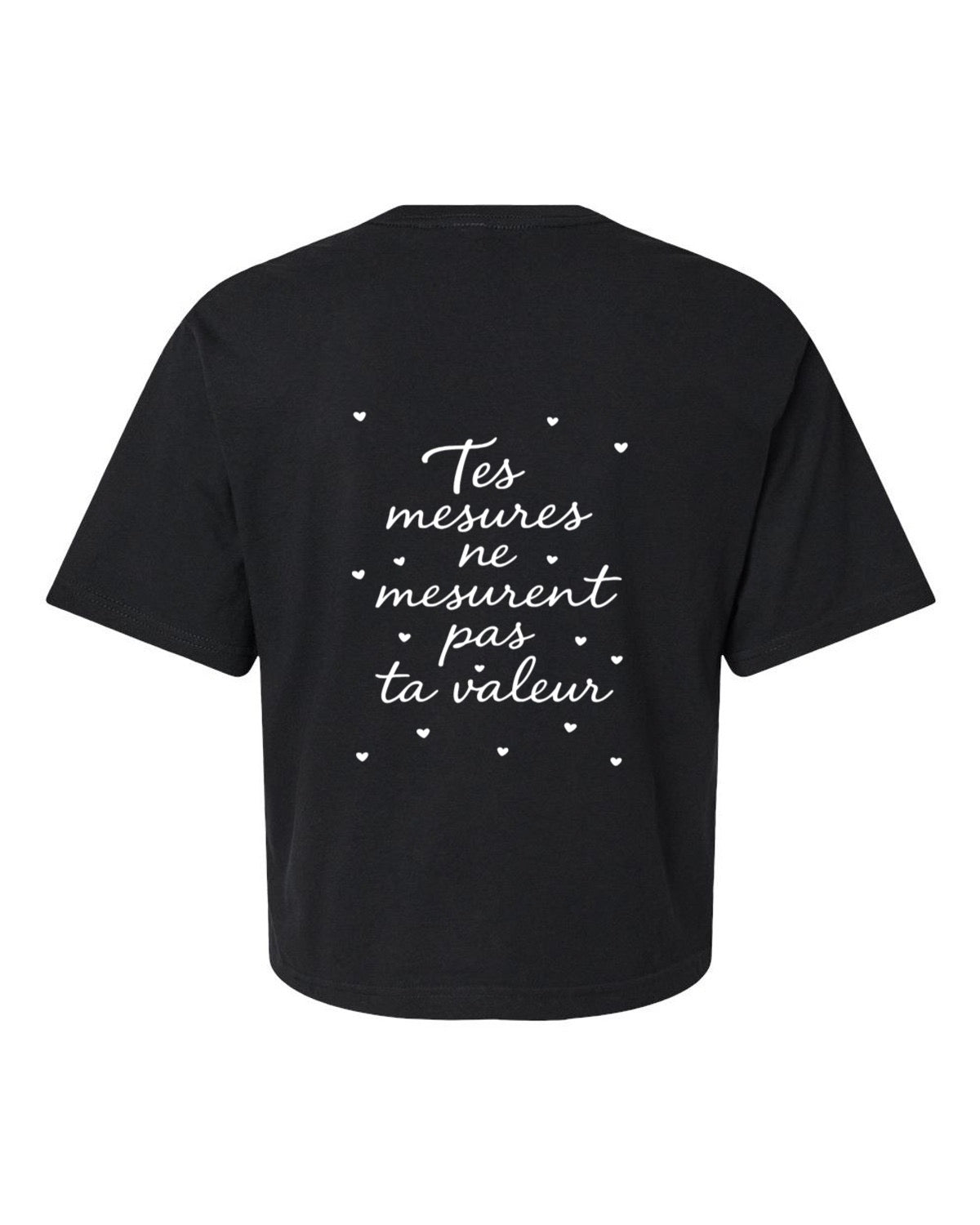 T-shirt court «Mesures»