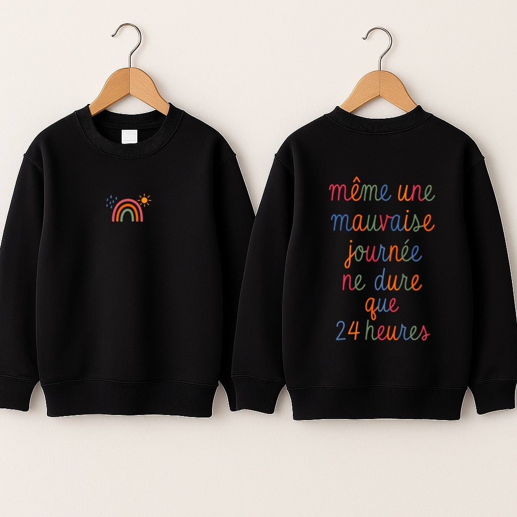 Crewneck bébé «24 heures»