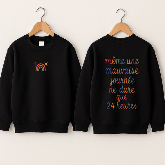 Crewneck bébé «24 heures»