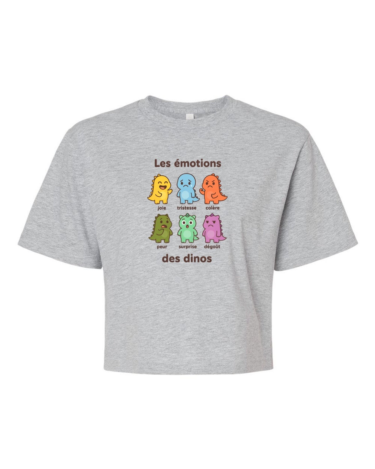 T-shirt court «Émotions dinos»