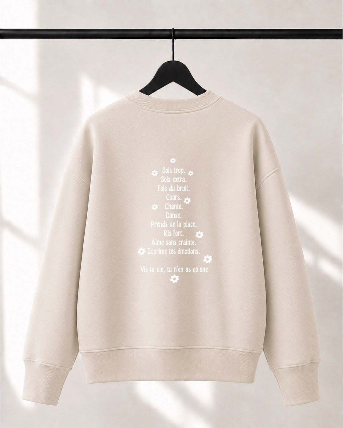 Crewneck Lusso unisexe «Sois»