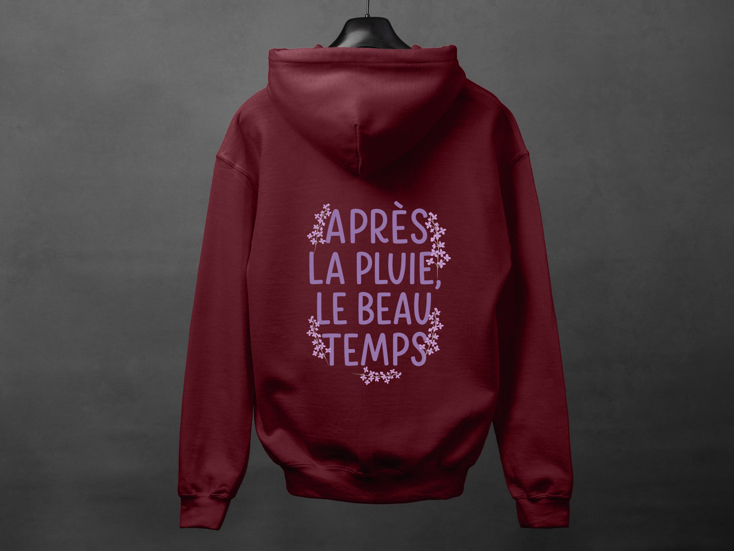 Hoodie unisexe «Après la pluie, le beau temps»