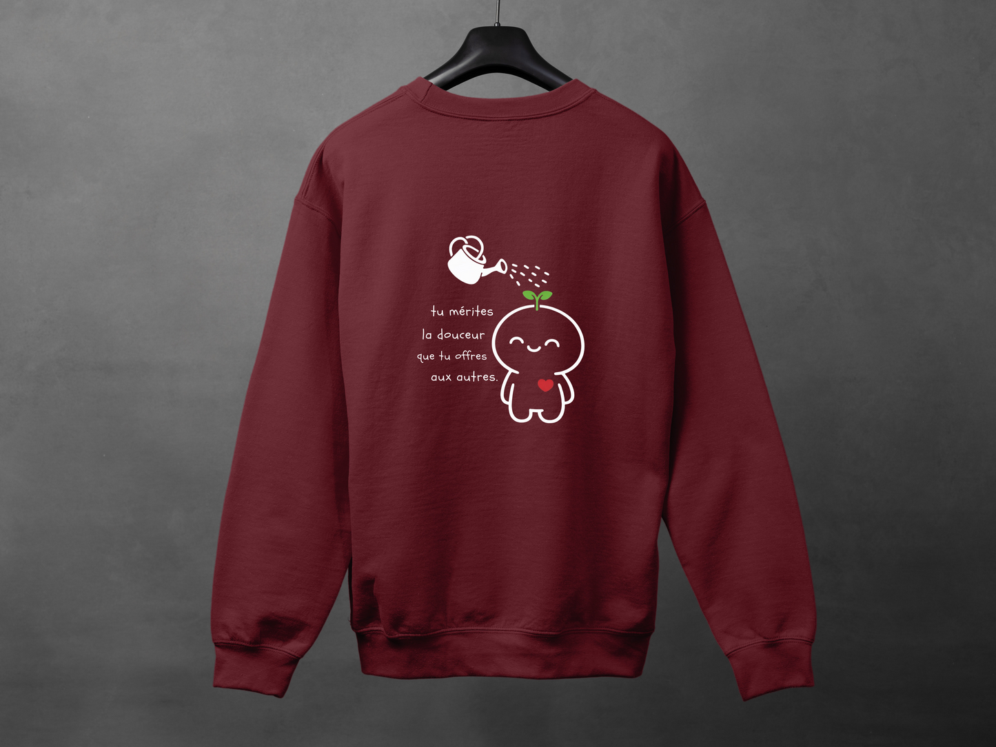 Crewneck unisexe «Douceur»