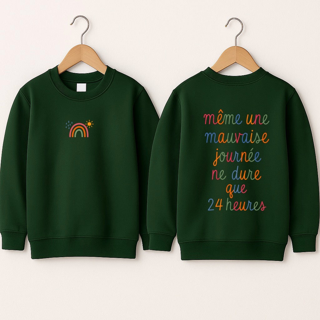 Crewneck enfant «24 heures»