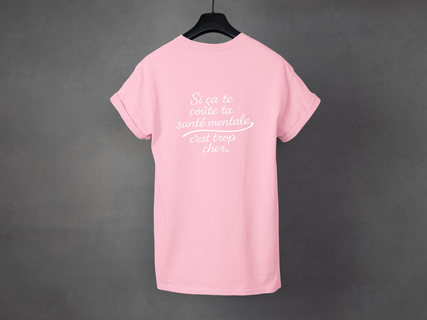 T-shirt unisexe «Santé mentale»-limitée
