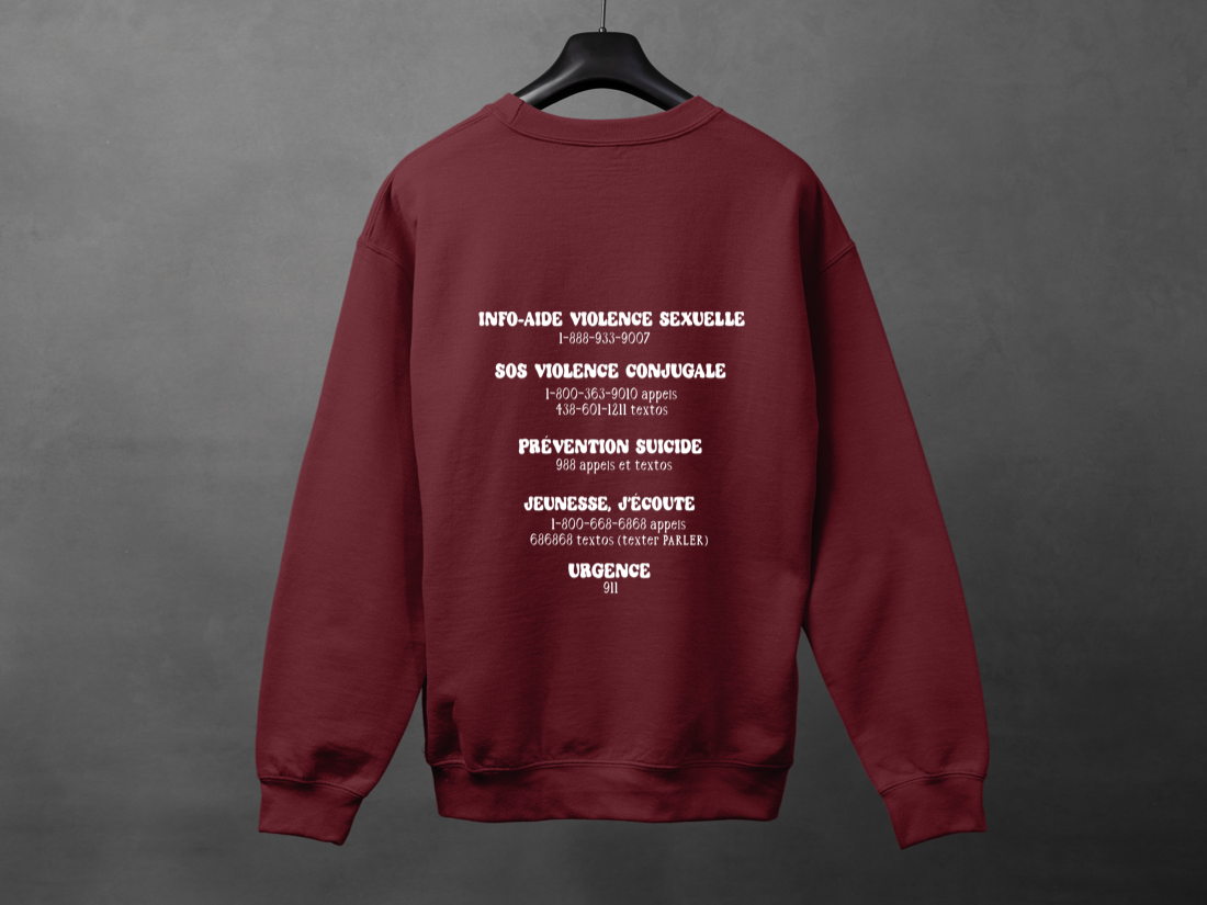 Crewneck unisexe «You matter»