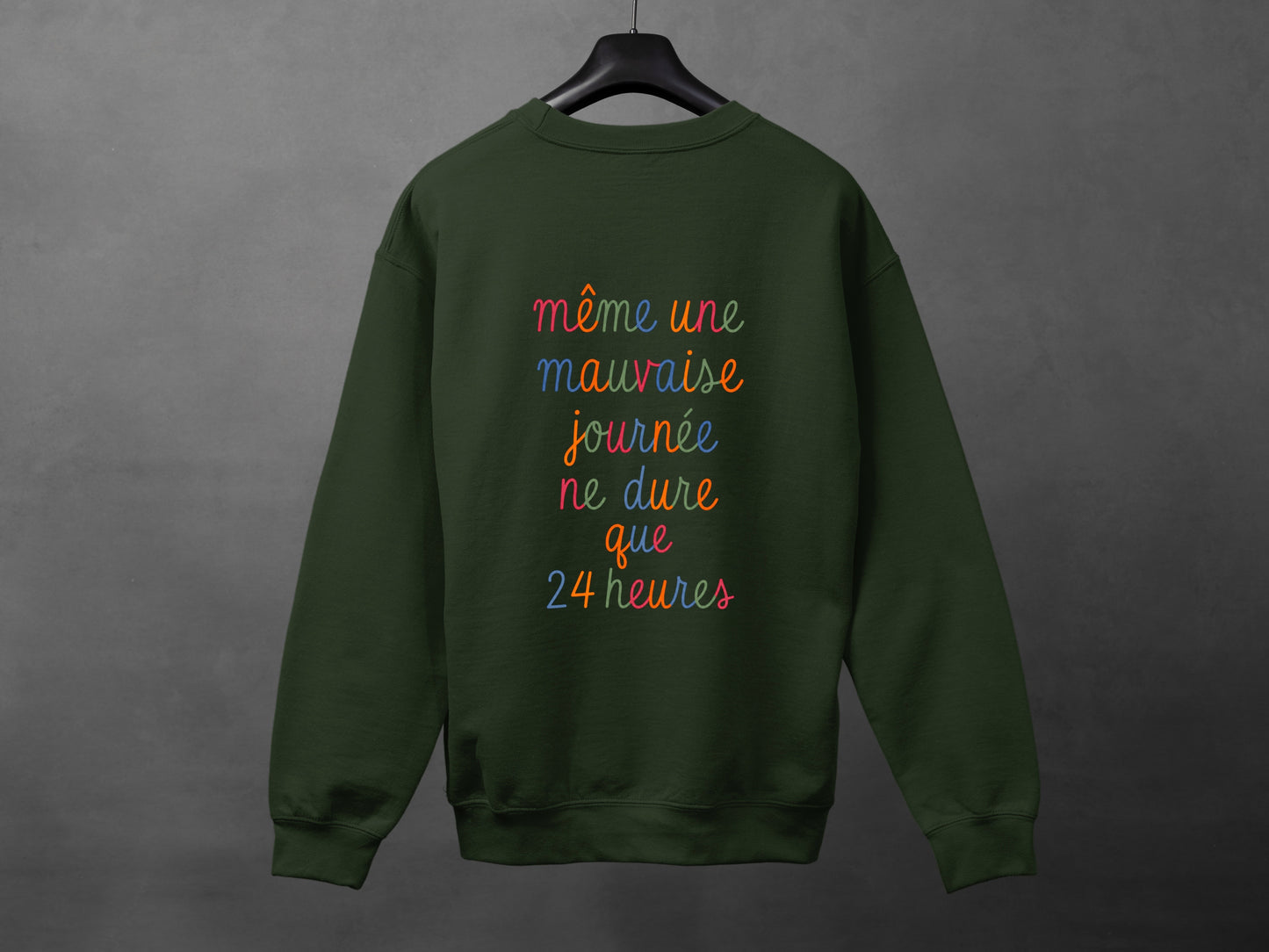 Crewneck unisexe «24 heures»