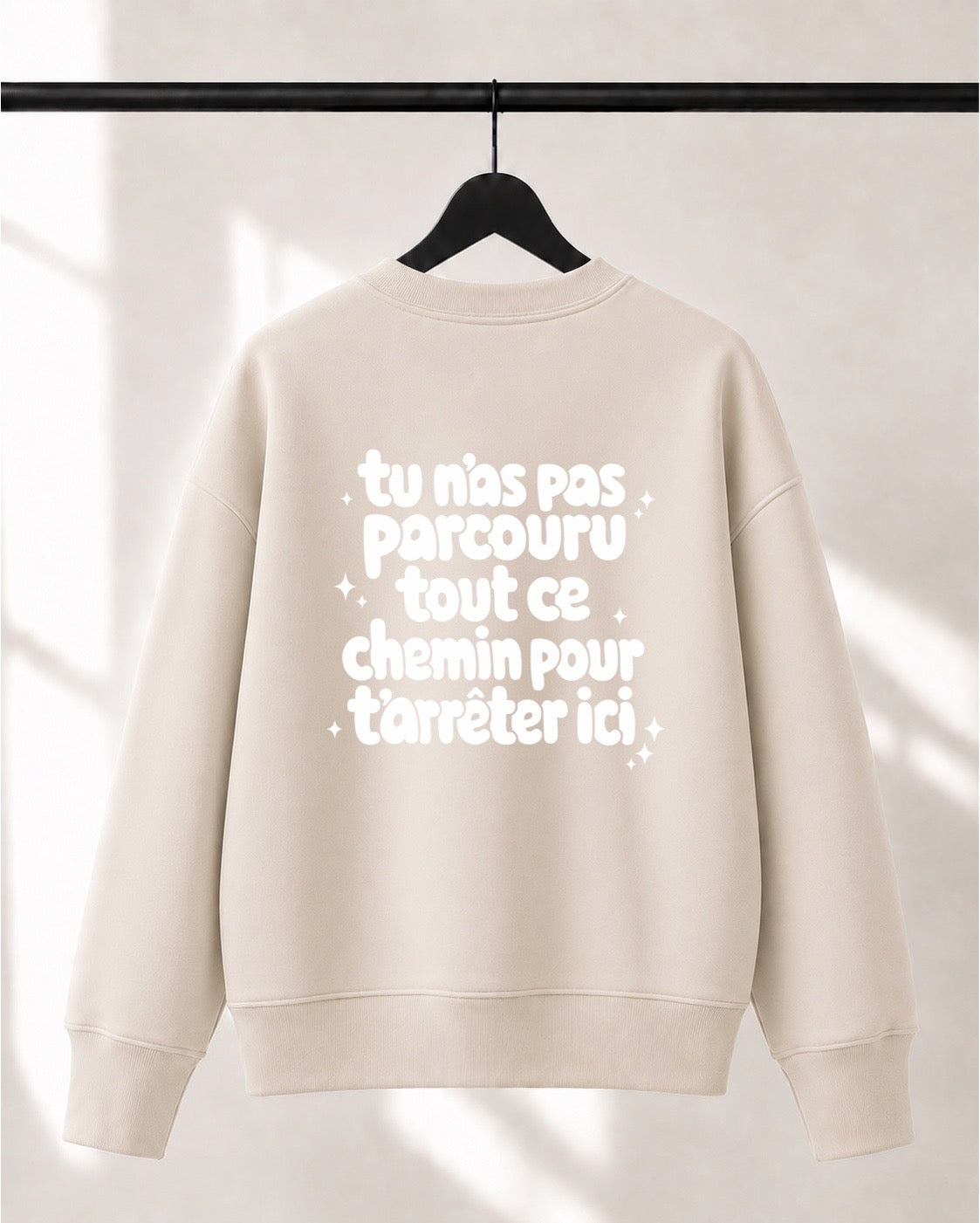 Crewneck Lusso unisexe «Chemin»