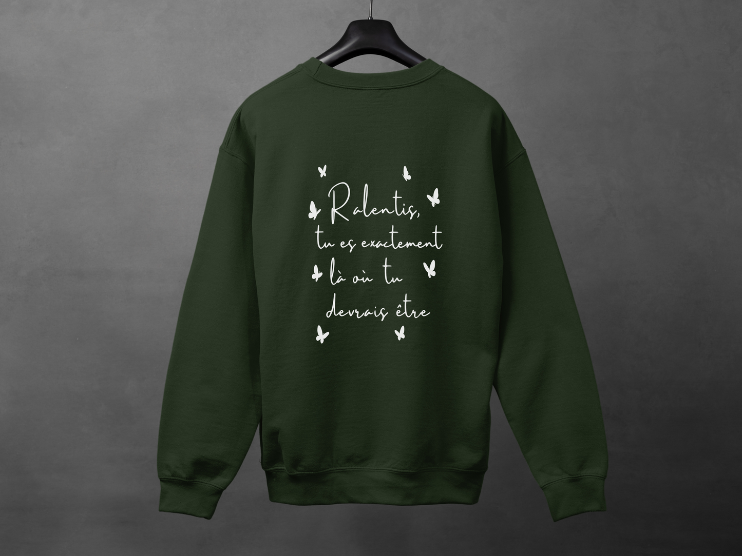 Crewneck unisexe «Ralentis»