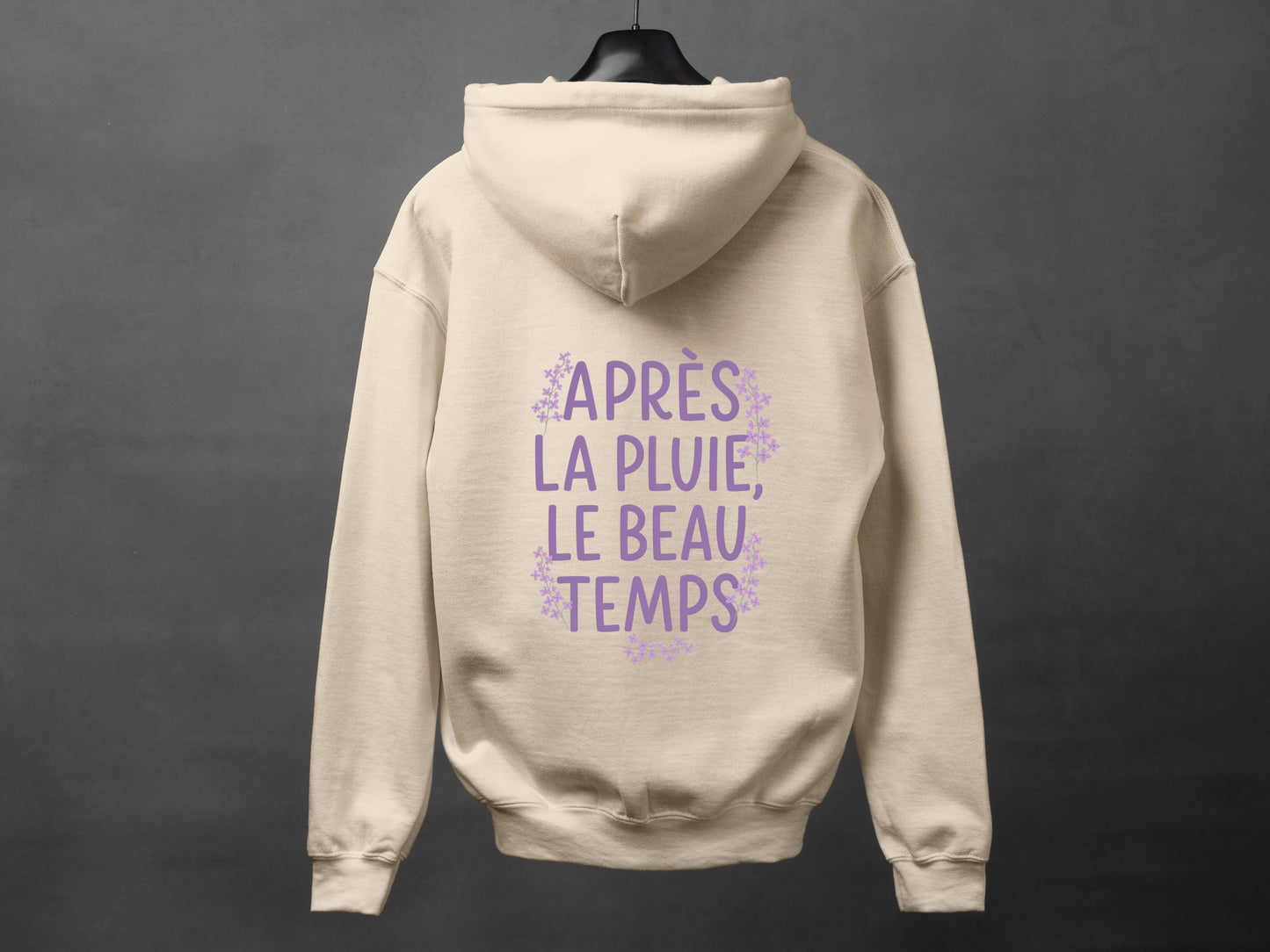 Hoodie unisexe «Après la pluie, le beau temps»