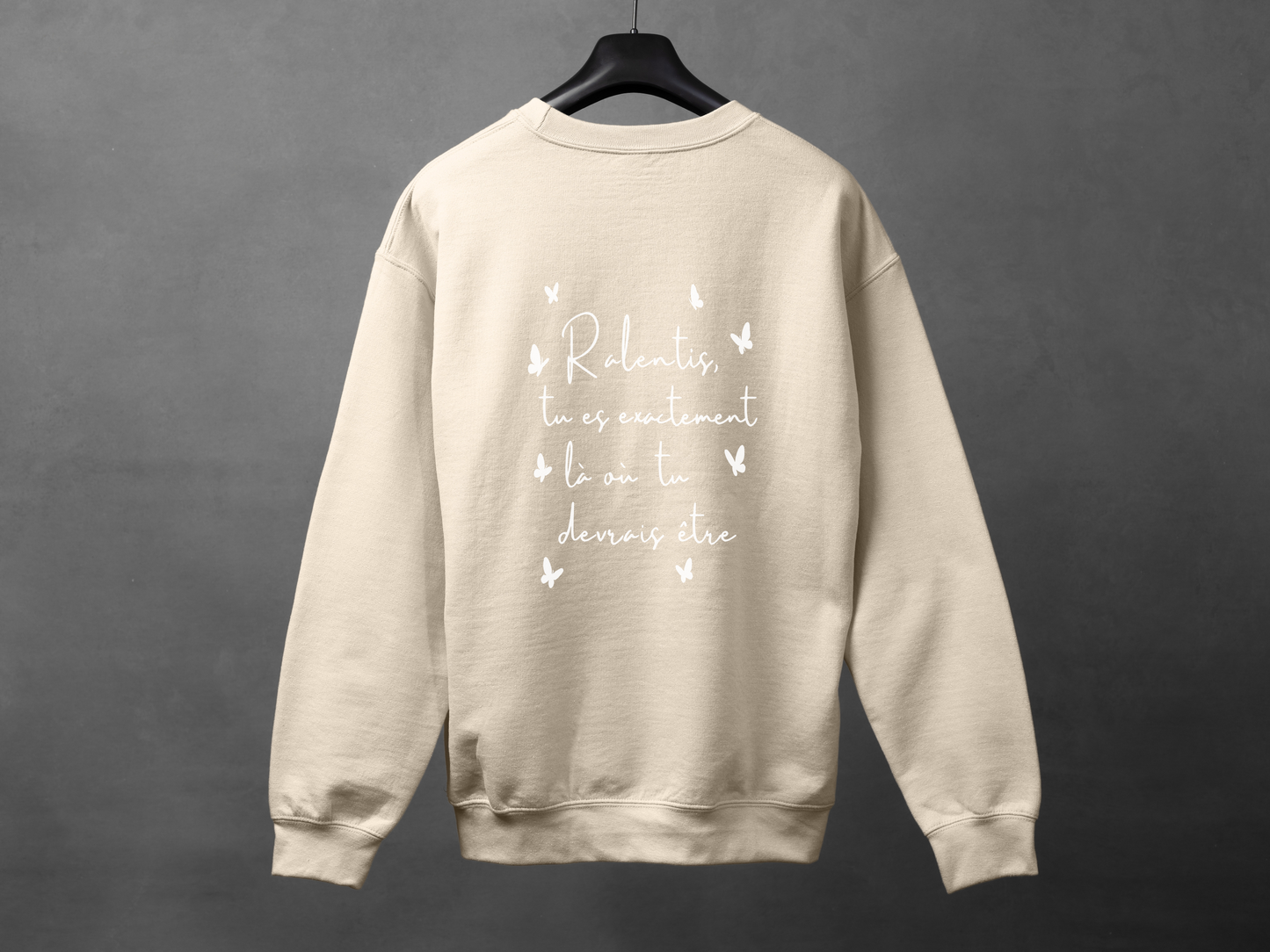 Crewneck unisexe «Ralentis»