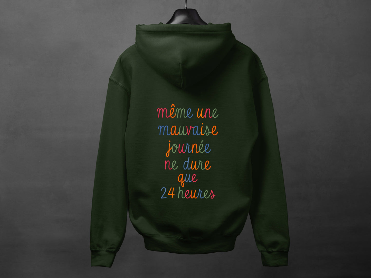Hoodie unisexe «24 heures»