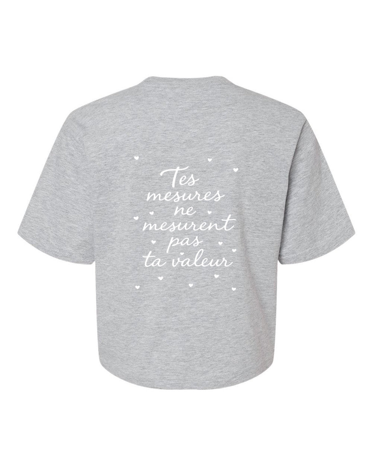 T-shirt court «Mesures»